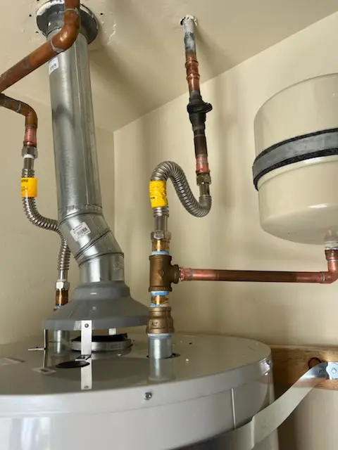 Water heater installation and plumbing repair in Brookedale Woods